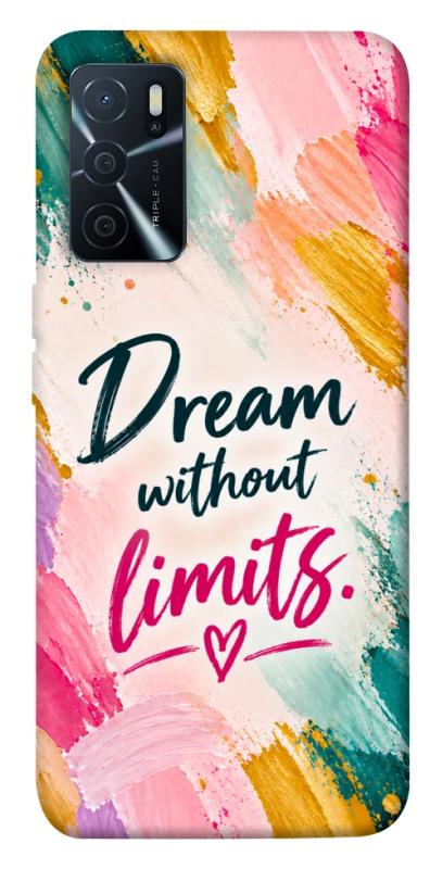 Чехол itsPrint Dream without limits для Oppo A16s / A16, надписи, купить оптом с доставкой