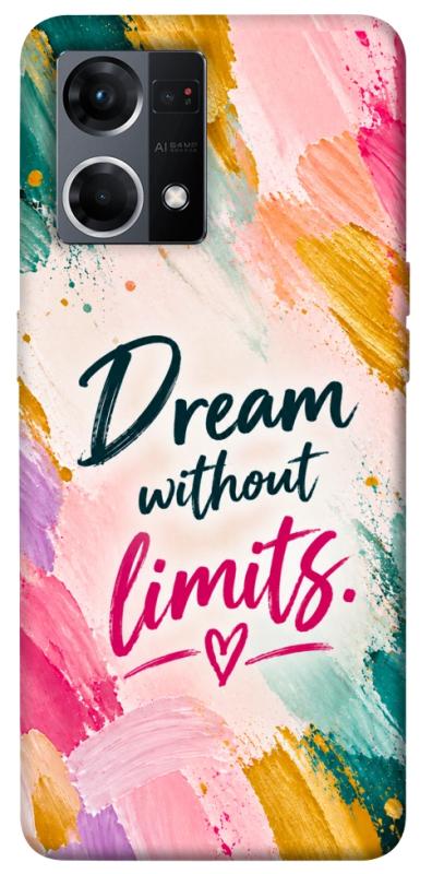 Чохол itsPrint Dream without limits для Oppo Reno 7 4G, написи, купити оптом з доставкою
