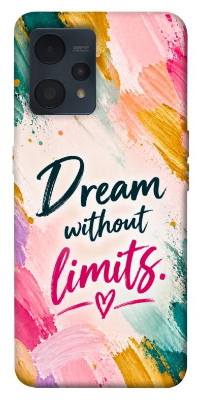 Чехол itsPrint Dream without limits для Realme 9 4G / 9 Pro+, надписи, купить оптом с доставкой