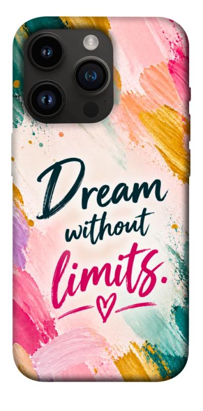Чохол itsPrint Dream without limits для Apple iPhone 14 Pro (6.1"), написи, купити оптом з доставкою