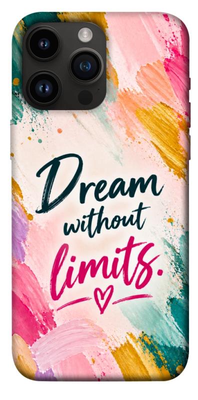 Чохол itsPrint Dream without limits для Apple iPhone 14 Pro Max (6.7"), написи, купити оптом з доставкою
