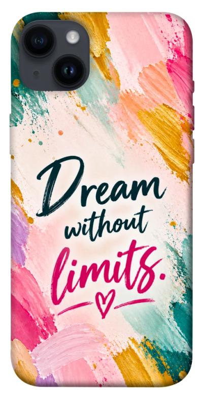 Чехол itsPrint Dream without limits для Apple iPhone 14 Plus (6.7"), надписи, купить оптом с доставкой