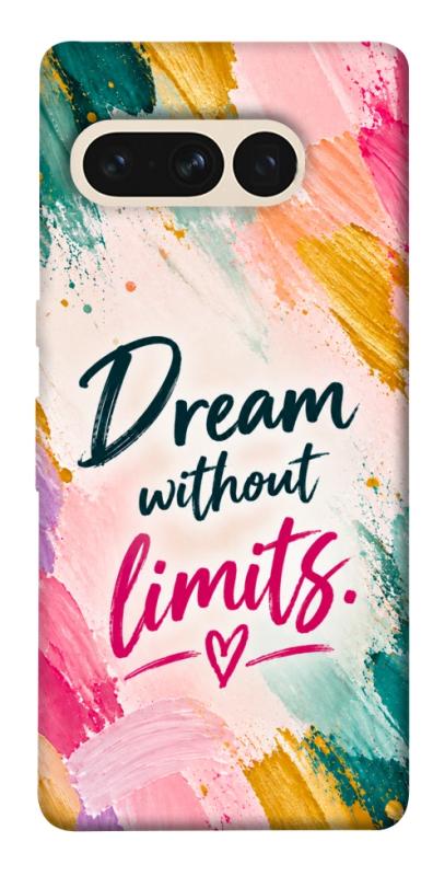 Чехол itsPrint Dream without limits для Google Pixel 7 Pro, надписи, купить оптом с доставкой
