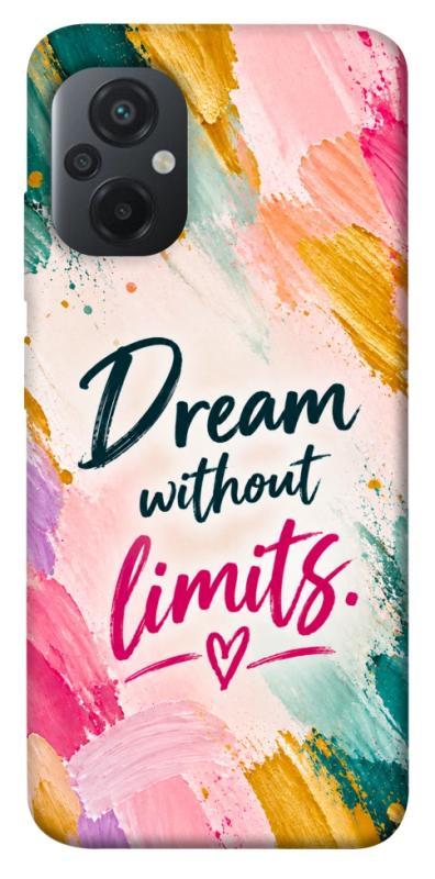 Чохол itsPrint Dream without limits для Xiaomi Poco M5, написи, купити оптом з доставкою