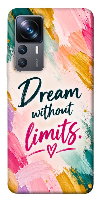 Чохол itsPrint Dream without limits для Xiaomi 12T / 12T Pro, написи, купити оптом з доставкою