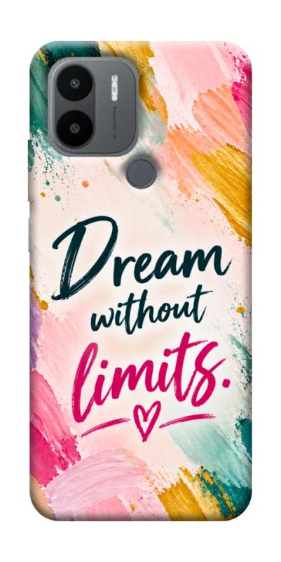 Чохол itsPrint Dream without limits для Xiaomi Redmi A1+ / A2+, написи, купити оптом з доставкою