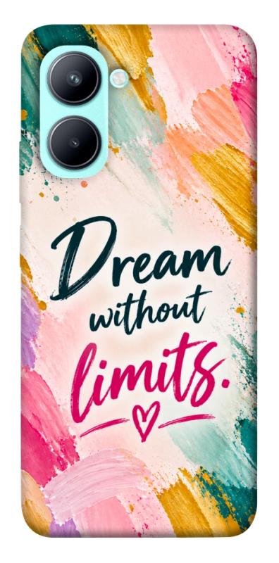 Чехол itsPrint Dream without limits для Realme C33, надписи, купить оптом с доставкой