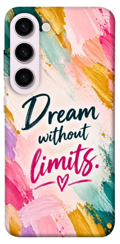 Чехол itsPrint Dream without limits для Samsung Galaxy S23+, надписи, купить оптом с доставкой