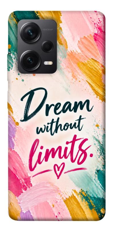 Чохол itsPrint Dream without limits для Xiaomi Redmi Note 12 Pro+ 5G, написи, купити оптом з доставкою