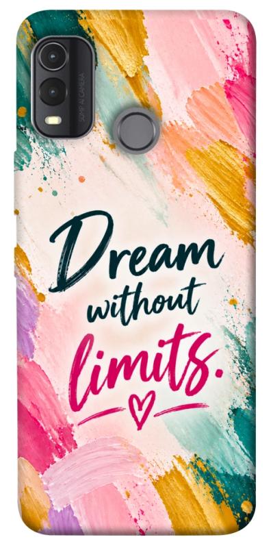 Чохол itsPrint Dream without limits для Nokia G11 Plus, написи, купити оптом з доставкою