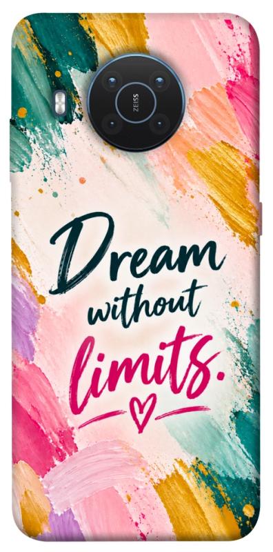 Чехол itsPrint Dream without limits для Nokia X10 / X20, надписи, купить оптом с доставкой