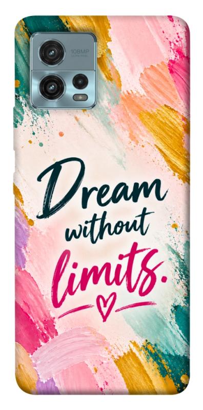 Чохол itsPrint Dream without limits для Motorola Moto G72, написи, купити оптом з доставкою