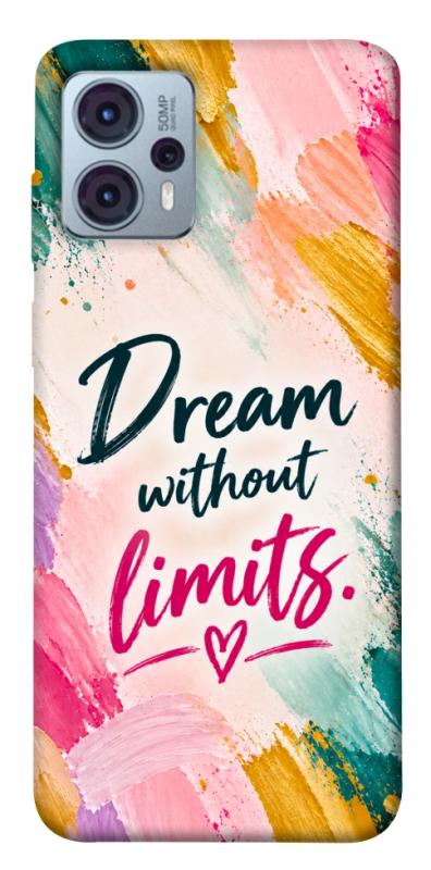 Чехол itsPrint Dream without limits для Motorola Moto G23, надписи, купить оптом с доставкой