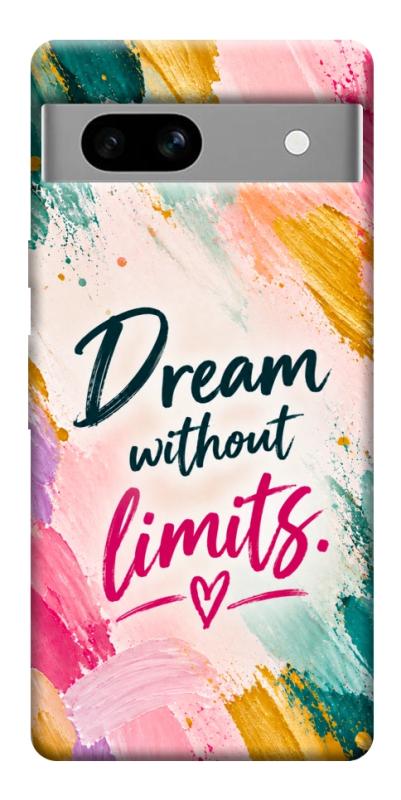 Чехол itsPrint Dream without limits для Google Pixel 7a, надписи, купить оптом с доставкой