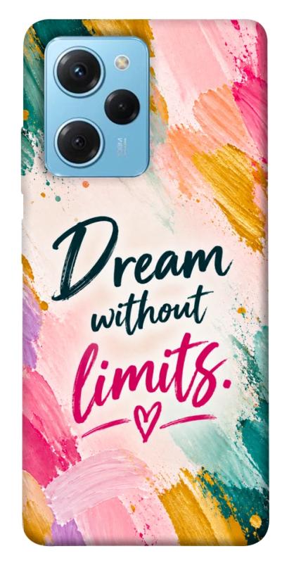 Чохол itsPrint Dream without limits для Xiaomi Poco X5 Pro 5G, написи, купити оптом з доставкою