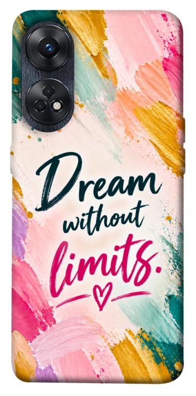 Чохол itsPrint Dream without limits для Oppo Reno 8 T 4G, написи, купити оптом з доставкою