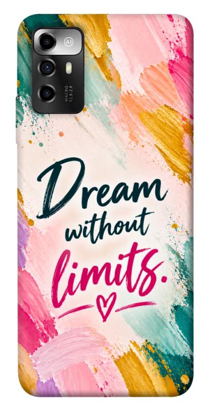 Чехол itsPrint Dream without limits для ZTE Blade A72, надписи, купить оптом с доставкой