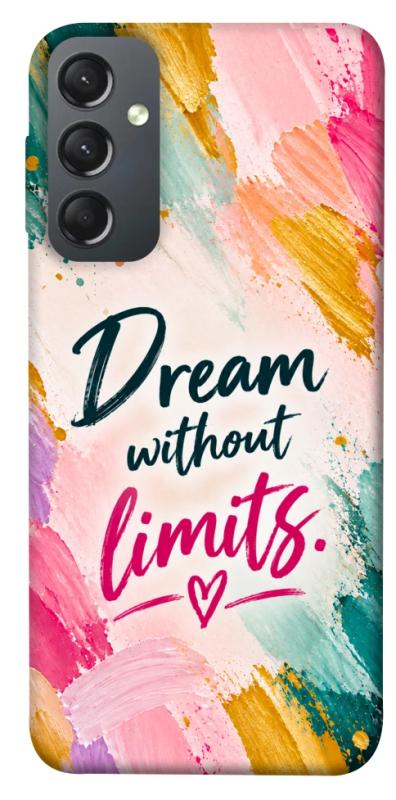 Чехол itsPrint Dream without limits для Samsung Galaxy A24 4G, надписи, купить оптом с доставкой