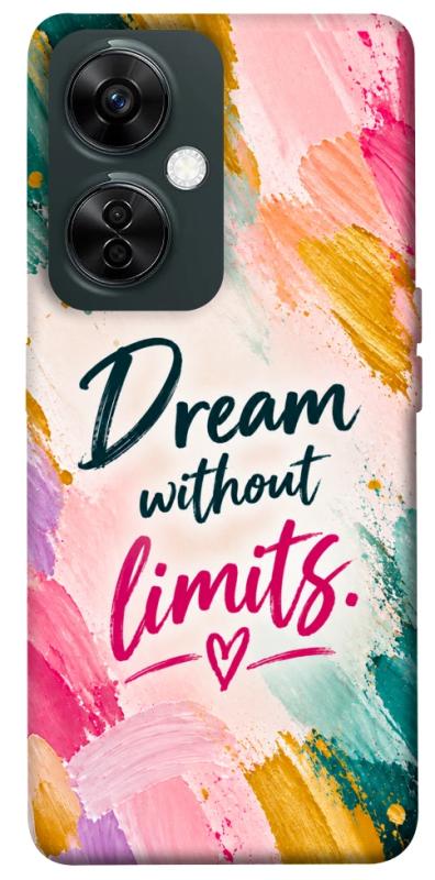 Чохол itsPrint Dream without limits для OnePlus Nord CE 3 Lite, написи, купити оптом з доставкою