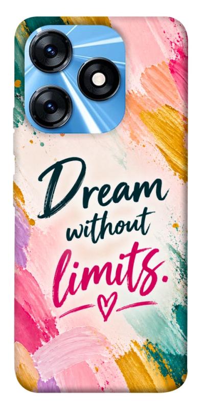 Чохол itsPrint Dream without limits для TECNO Spark 10 Pro, написи, купити оптом з доставкою