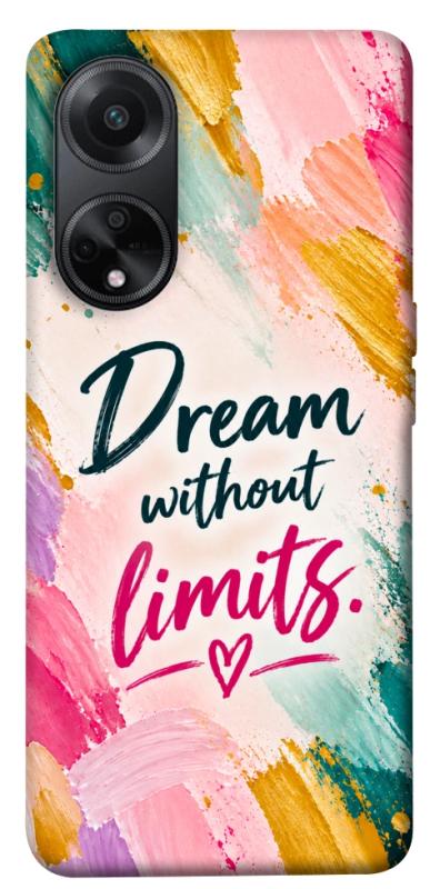 Чохол itsPrint Dream without limits для Oppo A58 4G, написи, купити оптом з доставкою
