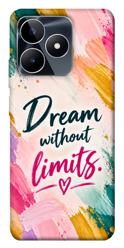 Чехол itsPrint Dream without limits для Realme C53, надписи, купить оптом с доставкой