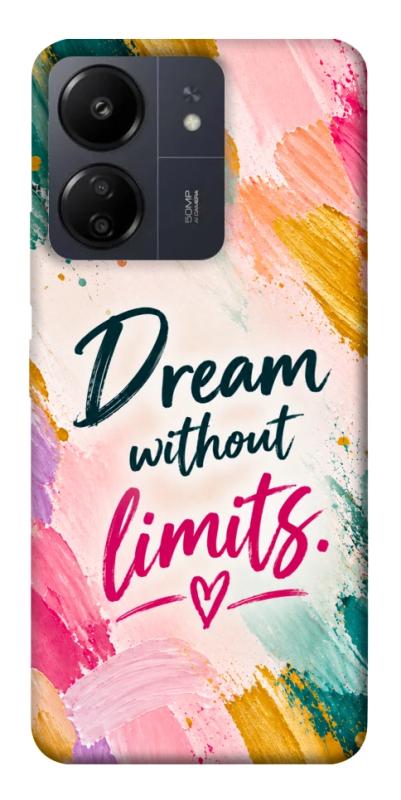 Чохол itsPrint Dream without limits для Xiaomi Redmi 13C, написи, купити оптом з доставкою