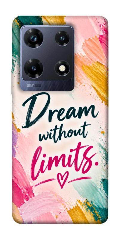 Чохол itsPrint Dream without limits для Infinix Note 30 Pro, написи, купити оптом з доставкою