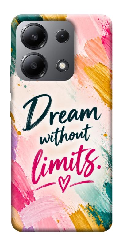 Чохол itsPrint Dream without limits для Xiaomi Redmi Note 13 4G, написи, купити оптом з доставкою