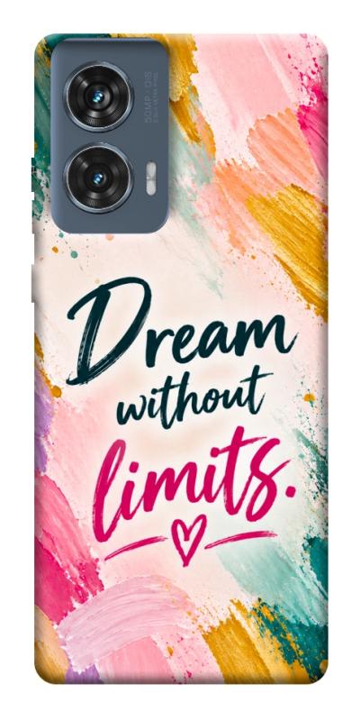 Чохол itsPrint Dream without limits для Motorola Edge 50 Fusion, написи, купити оптом з доставкою