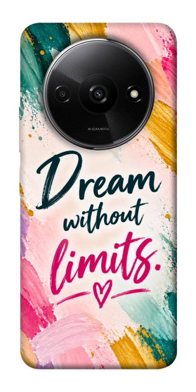 Чохол itsPrint Dream without limits для Xiaomi Redmi A3, написи, купити оптом з доставкою