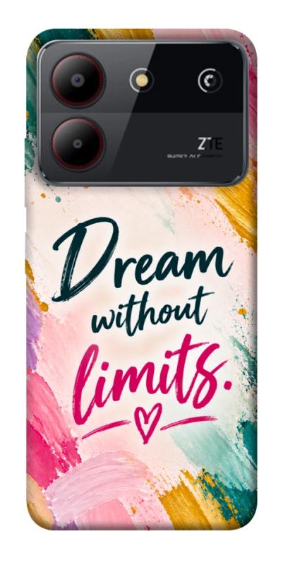 Чохол itsPrint Dream without limits для ZTE Blade A54 4G, написи, купити оптом з доставкою