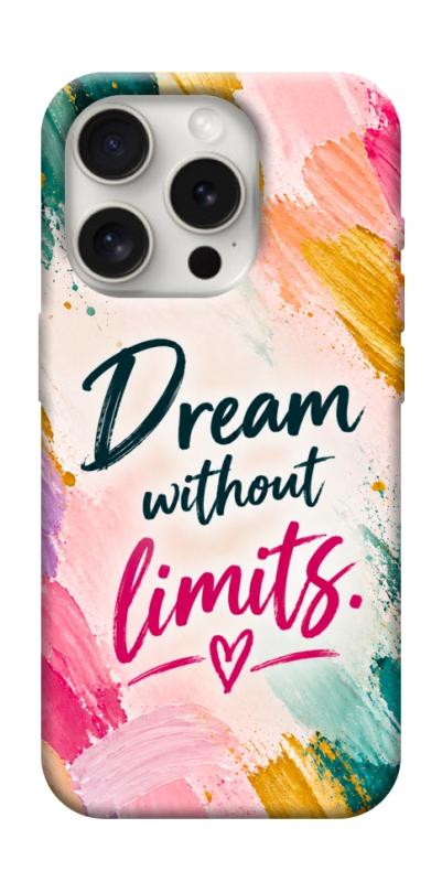 Чохол itsPrint Dream without limits для Apple iPhone 16 Pro (6.3"), написи, купити оптом з доставкою