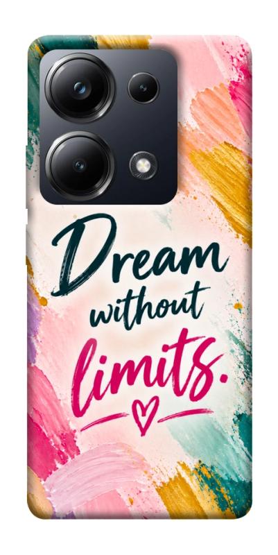 Чохол itsPrint Dream without limits для Xiaomi Redmi 13 4G / Poco M6 4G, написи, купити оптом з доставкою