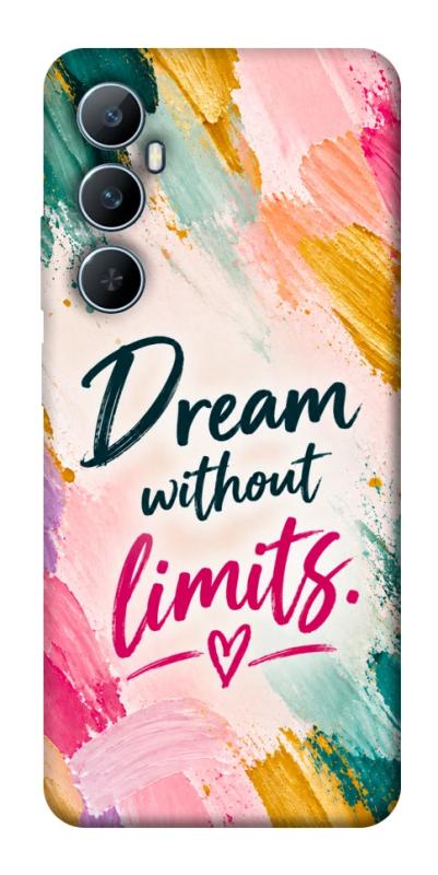 Чехол itsPrint Dream without limits для Realme C65 4G, надписи, купить оптом с доставкой