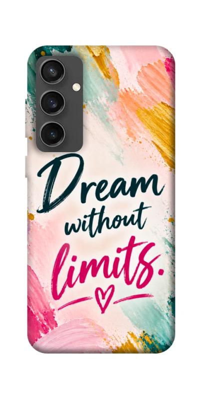 Чохол itsPrint Dream without limits для Samsung Galaxy S24 FE, написи, купити оптом з доставкою