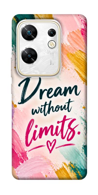 Чохол itsPrint Dream without limits для Infinix Zero 30 4G, написи, купити оптом з доставкою