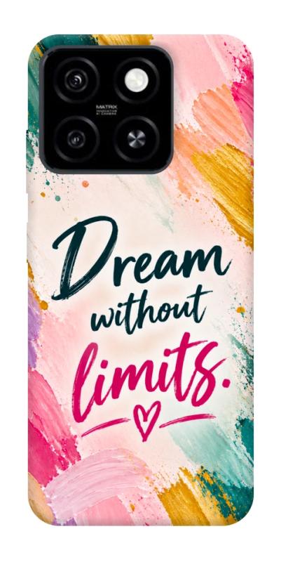 Чохол itsPrint Dream without limits для ZTE Blade A55 4G, написи, купити оптом з доставкою