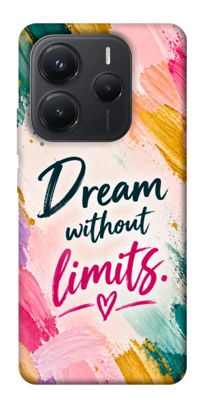 Чехол itsPrint Dream without limits для Xiaomi Redmi Note 14 5G, надписи, купить оптом с доставкой