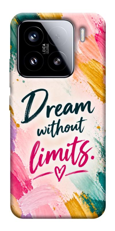 Чехол itsPrint Dream without limits для Xiaomi 15, надписи, купить оптом с доставкой