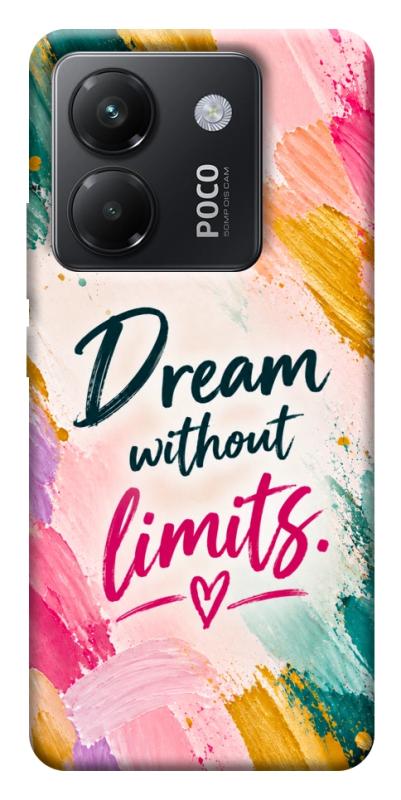 Чохол itsPrint Dream without limits для Xiaomi Poco M7 Pro 5G, написи, купити оптом з доставкою
