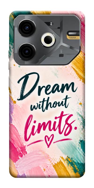 Чохол itsPrint Dream without limits для TECNO Pova 6 Neo (LI6), написи, купити оптом з доставкою