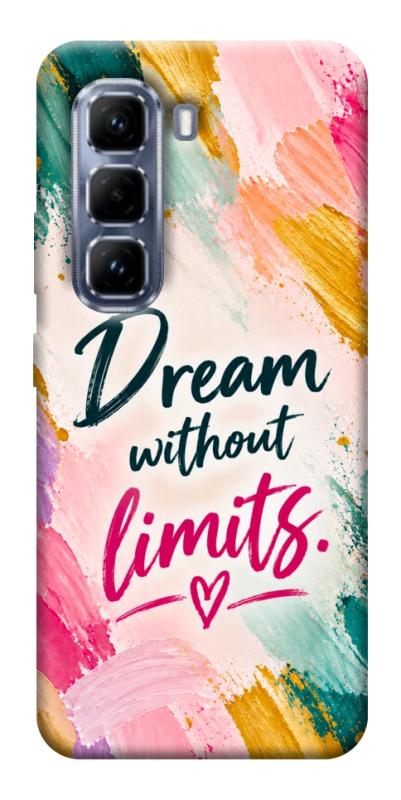 Чохол itsPrint Dream without limits для Infinix Hot 50 Pro, написи, купити оптом з доставкою