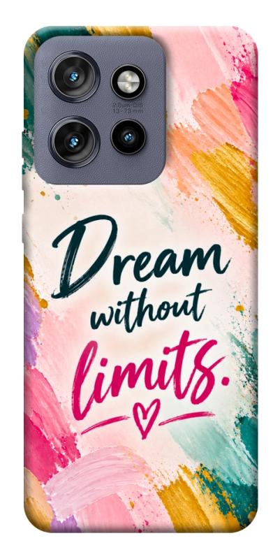 Чохол itsPrint Dream without limits для Motorola Edge 50 Neo, написи, купити оптом з доставкою