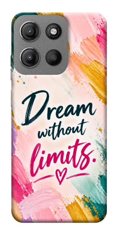 Чохол itsPrint Dream without limits для Motorola Moto G15 4G, написи, купити оптом з доставкою