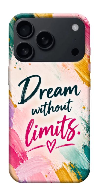 Чохол itsPrint Dream without limits для Apple iPhone 17 Pro (6.3"), написи, купити оптом з доставкою