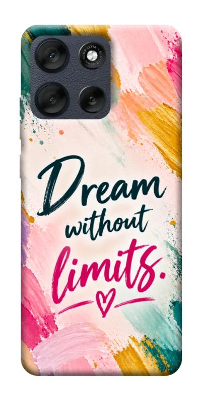 Чохол itsPrint Dream without limits для Motorola Moto G56 5G, написи, купити оптом з доставкою