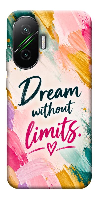 Чохол itsPrint Dream without limits для Xiaomi Poco F7, написи, купити оптом з доставкою