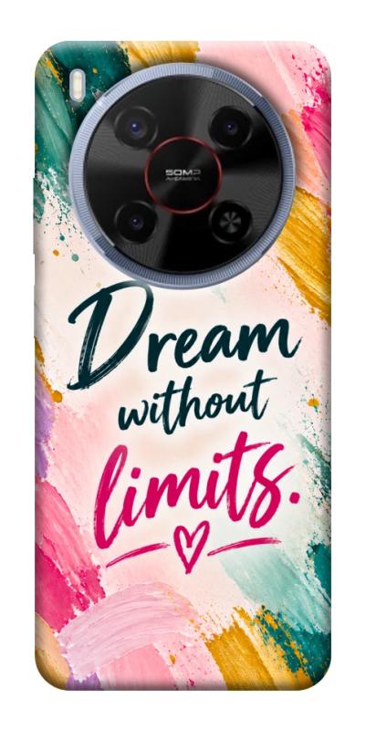 Чохол itsPrint Dream without limits для ZTE Nubia V70 Max, написи, купити оптом з доставкою