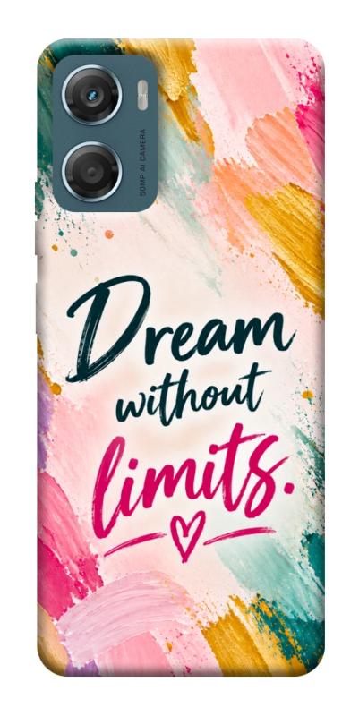 Чехол itsPrint Dream without limits для Motorola Moto G06, надписи, купить оптом с доставкой